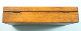 ORIGINAL WEBLEY R.I.C. .380 4” REVOLVER FACTORY OAK CASE - 5 of 5