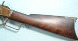RARE WINCHESTER MODEL 1873 LEVER ACTION .44-40 CAL. 30” OCTAGON RIFLE MANUFACTURED IN 1886. - 7 of 14