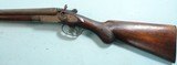 ANTIQUE SAM HOLT ARMS CO. 16 GA. HAMMER DOUBLE SHOTGUN CIRCA 1890’S. - 2 of 8