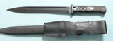 WW2 MAUSER K98K BAYONET AND SCABBARD BY COPPEL GMBH DATED 1939. - 2 of 4