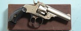 SMITH & WESSON D.A. .32 S&W CAL. 4TH MODEL REVOLVER IN ORIGINAL BOX CIRCA 1880’S - 2 of 6