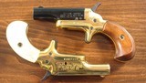 CASED PAIR COLT LORD & LADY .22 SHORT CAL. SINGLE SHOT DERINGERS CIRCA 1983 - 3 of 7