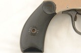 HARRINGTON & RICHARDSON AUTOMATIC EJECT NICKEL MODEL 2 HAMMER D.A. BICYCLE GUN .32S&W REVOLVER - 6 of 6