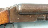 ITHACA GUN COMPANY 10 GA. HAMMERLESS DAMASCUS 32” SIDE X SIDE SHOTGUN CIRCA 1890’S - 3 of 10