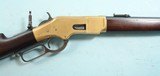 EXCEPTIONAL WINCHESTER MODEL 1866 SADDLE RING .44 HENRY RF CAL. CARBINE - 3 of 13