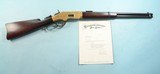 EXCEPTIONAL WINCHESTER MODEL 1866 SADDLE RING .44 HENRY RF CAL. CARBINE - 1 of 13