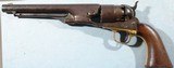 EARLY CIVIL WAR COLT U.S. MODEL 1860 ARMY REVOLVER CA. 1862. - 2 of 6