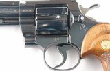 EARLY COLT PYTHON .357 MAGNUM CAL. 4” BLUE REVOLVER CIRCA 1964. - 3 of 7