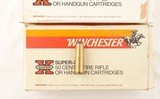 THREE BOXES OF WINCHESTER SUPER-X ORIG. FACTORY .38-40 WINCHESTER 180 GRAIN SOFT POINT AMMUNITION OR AMMO (126 rounds) - 1 of 2