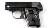COLT MODEL 1908 SEMI-AUTO .25 ACP CAL. POCKET PISTOL CIRCA 1915 - 1 of 5