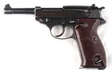 WW2 WWII GERMAN WALTHER P-38 P38 BYF/43 BYF-43 9MM PISTOL W/ORIG. HOLSTER & EXTRA MAGAZINE. - 3 of 8