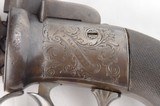 FINE F. BARNES & CO., LONDON PERCUSSION PEPPERBOX DERRINGER WITH ORIGINAL HOLSTER - 4 of 8