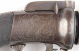 FINE F. BARNES & CO., LONDON PERCUSSION PEPPERBOX DERRINGER WITH ORIGINAL HOLSTER - 5 of 8