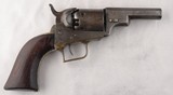 RARE & ALL ORIGINAL COLT MODEL 1848 BABY DRAGOON PERCUSSION REVOLVER - 2 of 7