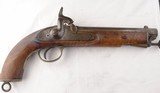 BRITISH EAST INDIA GOVERNMENT (EIG) PATTERN 1858 PERCUSSION .56 CAL. SINGLE SHOT CAVALRY PISTOL DATED 1867.