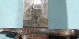 EXCEPTIONAL SPRINGFIELD U.S. MODEL 1905 BAYONET DATED 1909 W/ORIG. SCABBARD - 6 of 6