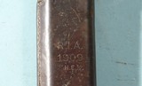 EXCEPTIONAL SPRINGFIELD U.S. MODEL 1905 BAYONET DATED 1909 W/ORIG. SCABBARD - 5 of 6