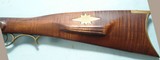 CONTEMPORARY PENNSYLVANIA FLINTLOCK LONG RIFLE WITH M.M. MASLAM / WARRENTED LOCK CA. 1970’S-80’S. - 10 of 11