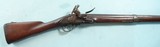 WAR OF 1812 SPRINGFIELD U.S. MODEL 1795 TYPE II FLINTLOCK MUSKET DATED 1807. - 3 of 10