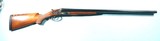 HUNTER ARMS CO. L.C. SMITH FEATHERWEIGHT ENGRAVED CUSTOM DELUXE 12 GA. SIDE X SIDE SHOTGUN. - 1 of 10