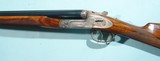 CASED GRULLA ARMAS 216 RB 16 GAUGE 16GA. SIDE BY SIDE SIDELOCK ROUND BODY BEST GRADE SHOTGUN, CIRCA 2003. - 4 of 8