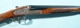 CASED GRULLA ARMAS 216 RB 16 GAUGE 16GA. SIDE BY SIDE SIDELOCK ROUND BODY BEST GRADE SHOTGUN, CIRCA 2003. - 3 of 8