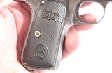 EARLY COLT 1ST TYPE MODEL 1903 HAMMERLESS .32 ACP POCKET SEMI-AUTO PISTOL CA. 1907 - 4 of 10