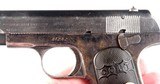 EARLY COLT 1ST TYPE MODEL 1903 HAMMERLESS .32 ACP POCKET SEMI-AUTO PISTOL CA. 1907 - 9 of 10