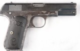 EARLY COLT 1ST TYPE MODEL 1903 HAMMERLESS .32 ACP POCKET SEMI-AUTO PISTOL CA. 1907 - 2 of 10