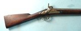 SUPERIOR MEXICAN WAR SPRINGFIELD U.S. MODEL 1840 PERCUSSION CONVERSION MUSKET DATED 1841 W/ORIG. RARE MODEL 1835/40 BAYONET - 3 of 12