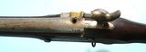 SUPERIOR MEXICAN WAR SPRINGFIELD U.S. MODEL 1840 PERCUSSION CONVERSION MUSKET DATED 1841 W/ORIG. RARE MODEL 1835/40 BAYONET - 7 of 12