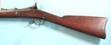 INDIAN WARS EXCELLENT SPRINGFIELD U.S. MODEL 1866 ALLIN CONVERSION .50-70 GOVT. CAL RIFLE W/BAYONET. - 4 of 12