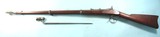 INDIAN WARS EXCELLENT SPRINGFIELD U.S. MODEL 1866 ALLIN CONVERSION .50-70 GOVT. CAL RIFLE W/BAYONET. - 2 of 12