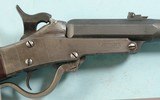 CIVIL WAR MAYNARD BREECH LOADING PERCUSSION .50 CAL. CAVALRY SADDLE RING CARBINE CIRCA 1863. - 6 of 10