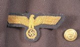 WW2 WWII GERMAN KRIEGSMARINE DRESS BLUE NAVAL MEDICAL OFFICER’S UNIFORM. - 3 of 13