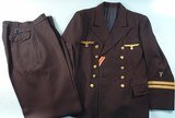 WW2 WWII GERMAN KRIEGSMARINE DRESS BLUE NAVAL MEDICAL OFFICER’S UNIFORM. - 1 of 13