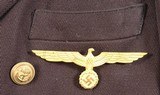 WW2 WWII GERMAN KRIEGSMARINE DRESS BLUE NAVAL MEDICAL OFFICER’S UNIFORM. - 4 of 13