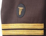 WW2 WWII GERMAN KRIEGSMARINE DRESS BLUE NAVAL MEDICAL OFFICER’S UNIFORM. - 5 of 13