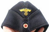 WW2 WWII KRIEGSMARINE GERMAN NAVAL OVERSEAS CAP. - 2 of 3