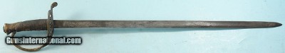 CIVIL WAR REPRODUCTION CONFEDERATE BOYLE & GAMBLE STAFF OFFICER’S SWORD