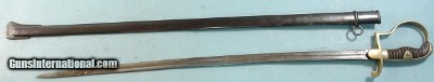 WW1 WWI WEYERSBERG KIRSCHBAUM & CIE. GERMAN INFANTRY OFFICER’S SWORD AND SCABBARD.