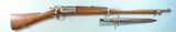 SPANISH-AMERICAN WAR SPRINGFIELD-KRAG U.S. MODEL 1892/96 .30-40 CAL. RIFLE W/BAYONET - 1 of 12