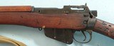 WW2 BRITISH ENFIELD FAZAKERLY SMLE NO.5 MK. 1 JUNGLE CARBINE W/SLING. - 4 of 14