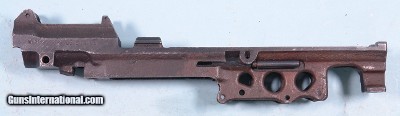 WW2 WWII GERMAN BERLIN LUEBECKER QVE/45 CODE K-43 K43 K.43 8MM SEMI-AUTO RIFLE RECEIVER.