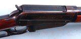 EXCEPTIONAL WINCHESTER MODEL 1895 TAKE-DOWN SPECIAL ORDER UNCHECKERED DELUXE FACTORY OWNER NAME ENGRAVED “JOHN WILCH” LEVER ACTION .35 WCF RIFLE CIRCA - 6 of 9