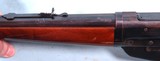 EXCEPTIONAL WINCHESTER MODEL 1895 TAKE-DOWN SPECIAL ORDER UNCHECKERED DELUXE FACTORY OWNER NAME ENGRAVED “JOHN WILCH” LEVER ACTION .35 WCF RIFLE CIRCA - 7 of 9