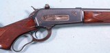 EARLY 2ND YEAR (4 DIGIT) ORIGINAL WINCHESTER MODEL 71 DELUXE .348 WIN LEVER ACTION RIFLE, CIRCA 1936. - 3 of 12