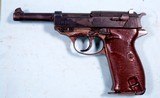 WW2 WWII GERMAN WALTHER P-38 P38 AC 44 AC/44 9MM SEMI-AUTO PISTOL WITH U.S. ARMY ORDNANCE BRING BACK DOCUMENTATION. - 1 of 7