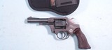 HI-STANDARD HIGH STANDARD SENTINEL R-101 R101 D.A. 9 SHOT .22RF CAL. 4” REVOLVER W/HOLSTER. - 1 of 5