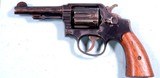 WW2 WWII SMITH & WESSON VICTORY MODEL .38 SPEC. CAL. 4” REVOLVER CIRCA 1943. - 1 of 6